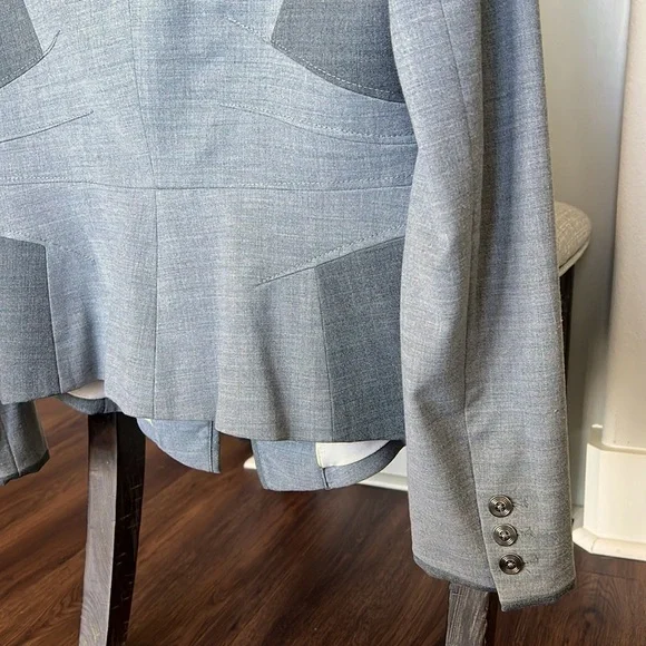 White House Black Market Grey Jacket - Picture 3 of 5